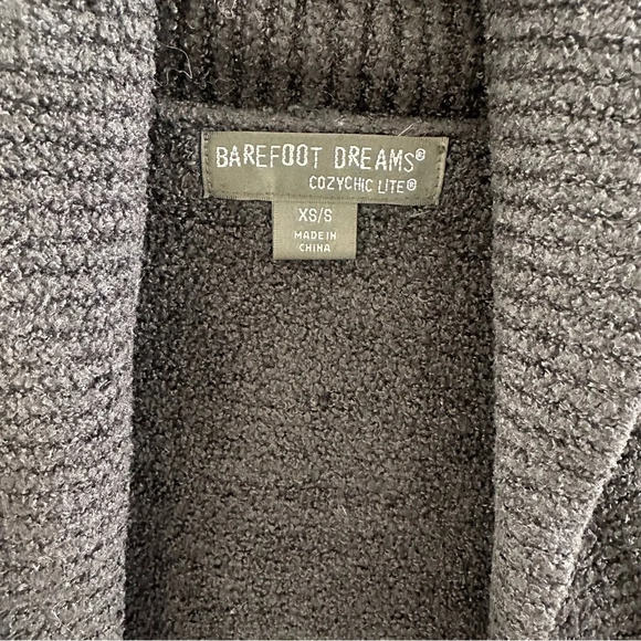 Barefoot dreams From Circle Cardigan in black - Picture 4 of 9